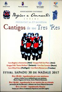 CANTIGOS DES SOS TRES RES 2017